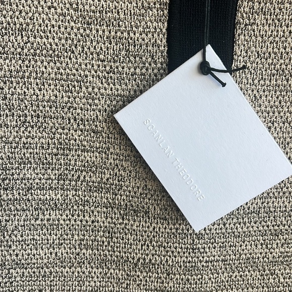 NWT Scanlan Theodore Crepe Knit Tweed Tank - Picture 4 of 7